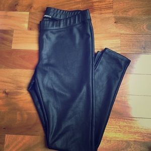 Express “Minus the Leather” Faux Leather Leggings